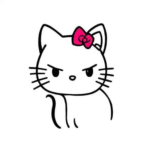 Kitty Emo Style Design