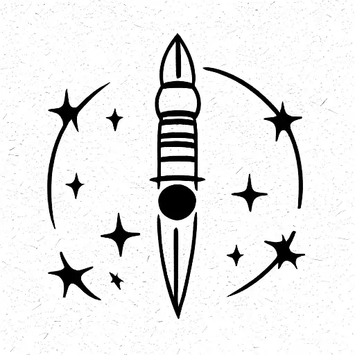 Rockets On Road For The Moon