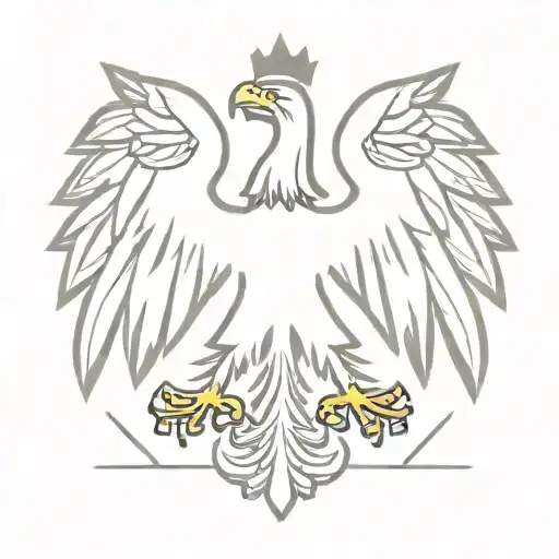 Polish Eagle Flag