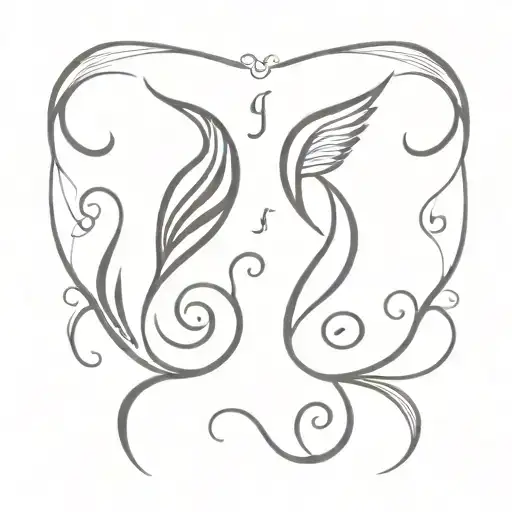 Phoenix Bird And G-clef