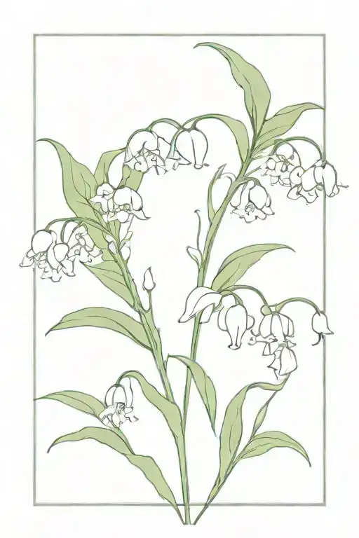 Fine Line Lilly Of The Valley Flower