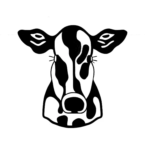 Cow With Vaccum Cleaner