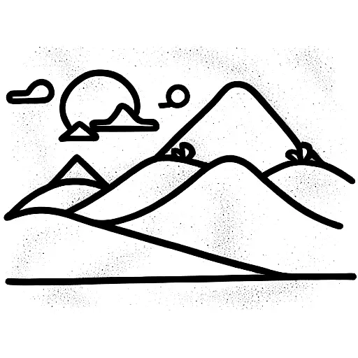 Mountain Scene And Joshua Tree And 8783