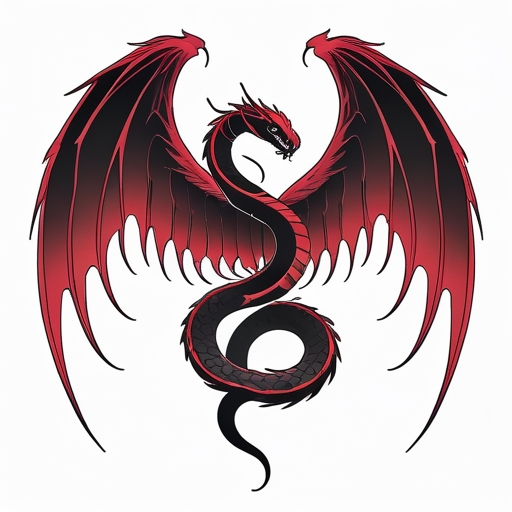 Crimson Serpent’s Wings of Destiny