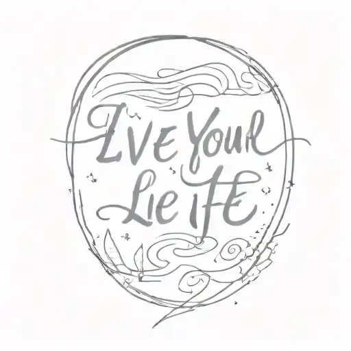 'Live Your Life' Script