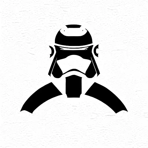 Samurai In Star Wars Style