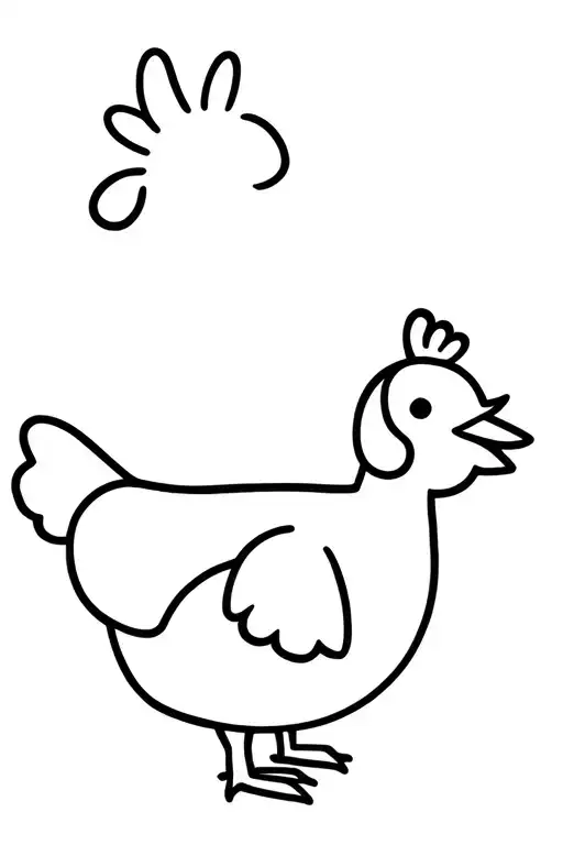 Cartoon Chicken