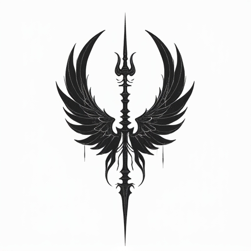 Crimson Ember of Time Tattoo idea