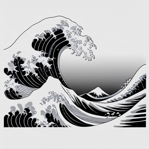 Tidal Wave Tattoo idea