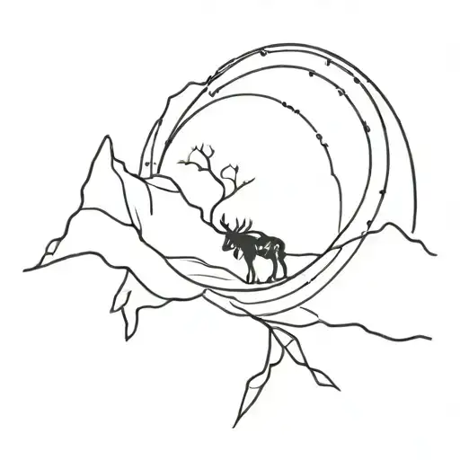 West Texas Inpired Tattoo Design