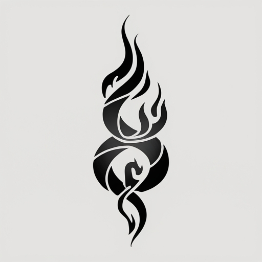 Sacred Flame of the Serpent Tattoo idea