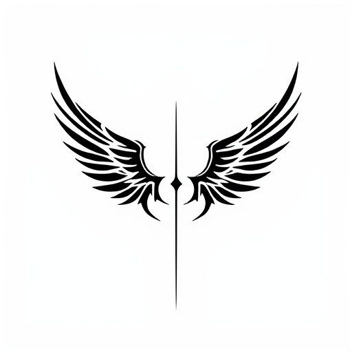 Sacred Ember’s Wings of Rebirth Tattoo idea