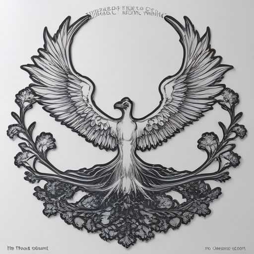 Sacred Path of the Phoenix’s Flame Tattoo idea