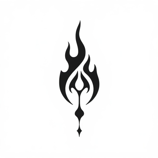 Mystic Flame Tattoo idea