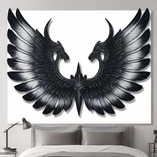 Crimson Wings of Destiny Tattoo idea