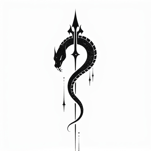 Sacred Serpent’s Vow Tattoo idea