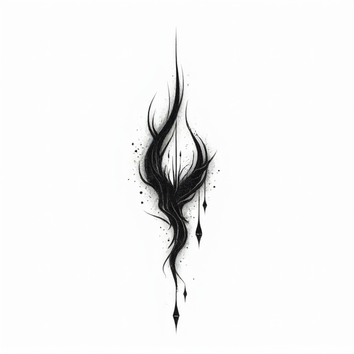 Tears of the Firestorm’s Path Tattoo idea