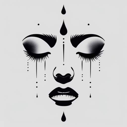 Silent Tears Tattoo idea