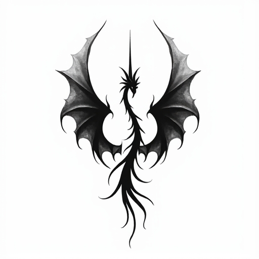 Crimson Serpent’s Radiance Tattoo idea