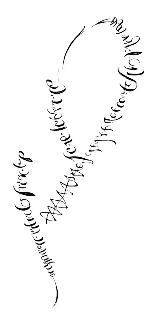 Words To Form A Sleeve