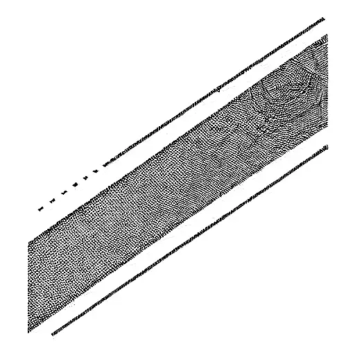 Horizontal Drawing Of A Line With A Barcode With Numbers 111110010100010001000
