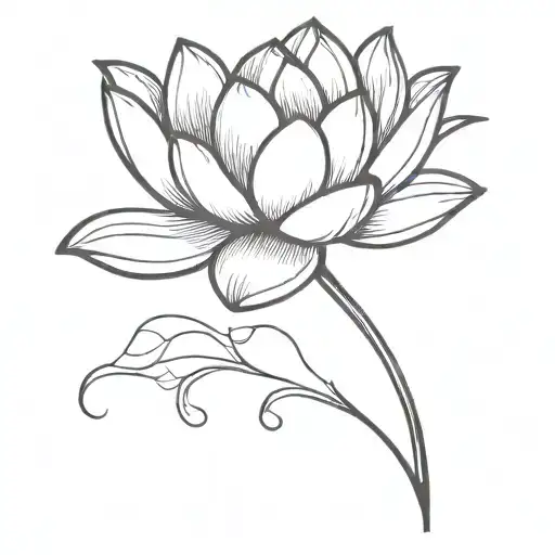 Hidden Semicolon Made Of Lotus