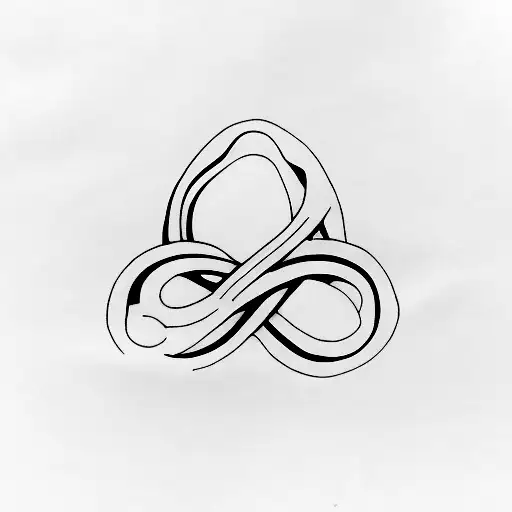 Infinity Symbol Initial