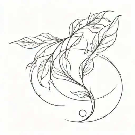 Simple One Line Drawing