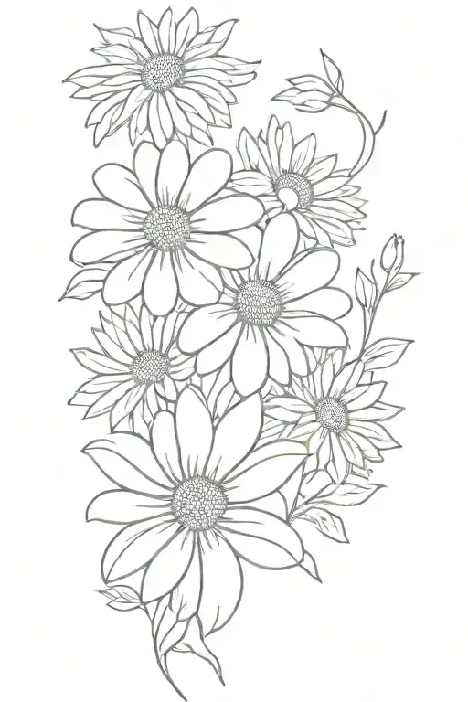Chrysanthemum Flower And Daisy Bouquet