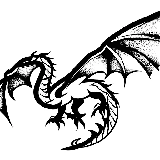 Dragon Outlines