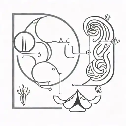 Mix Of Astrological Sign Aquarius And Libra Scale