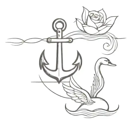 Anchor And Swan