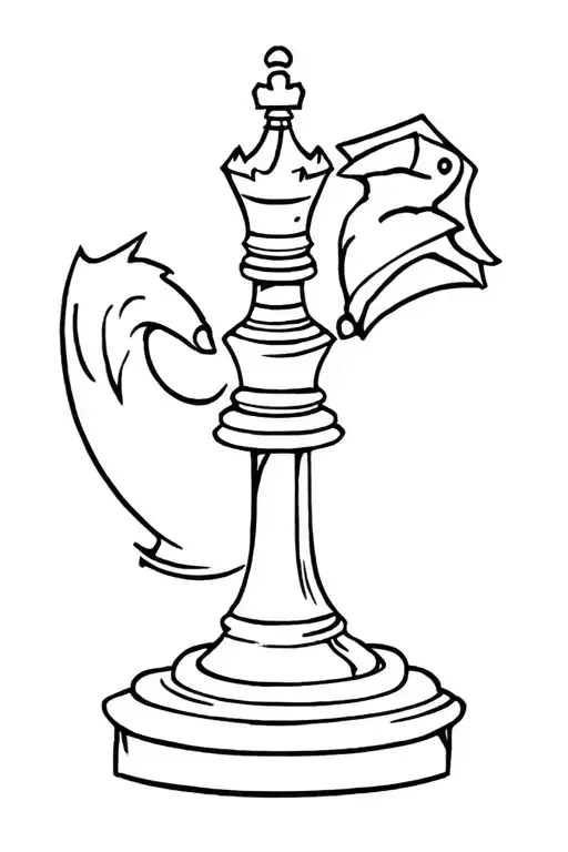 Black Knight In Chess