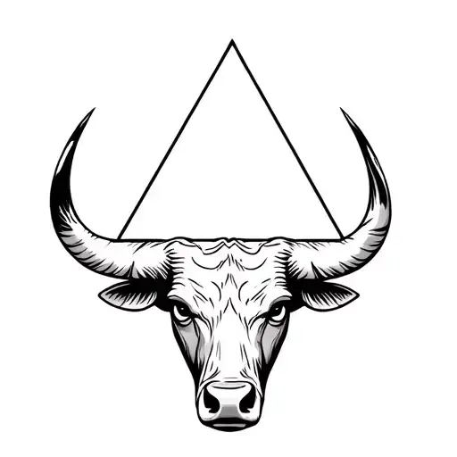 Bull Head And Triangle