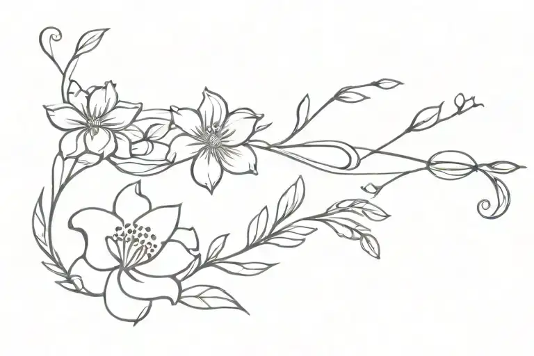 Floral Bracelet Design