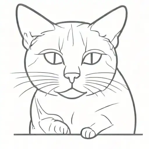 Tiny Ears Big Nose Cat