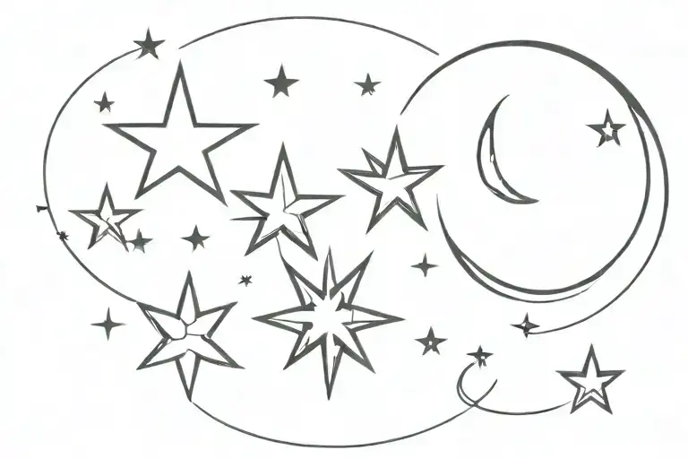 The Moon And The Star