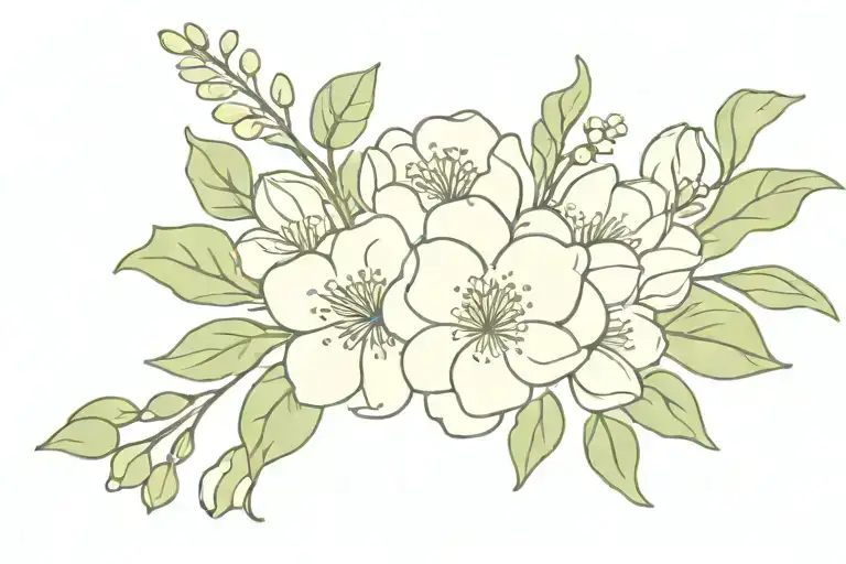 Violet Lily Of The Valley Rose Chrysanthemum Bouquet