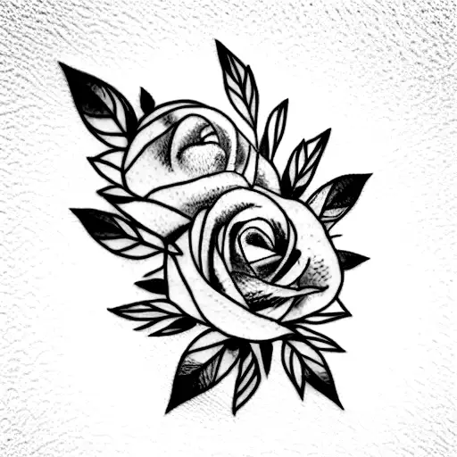 Cover Up Scar On Arm Tattoo With Flowers And Leaves