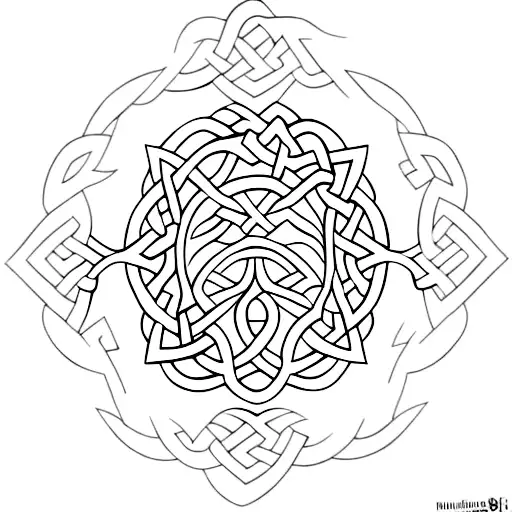 Deer Celtic Knots