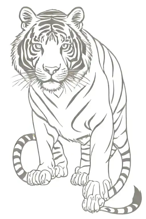Tiger Full Body
