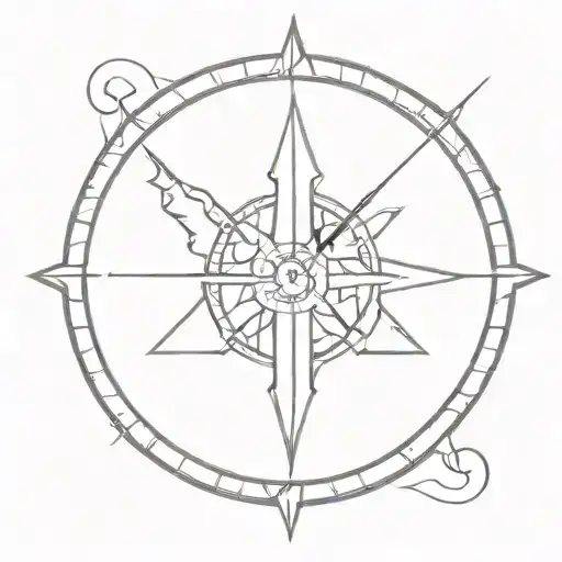 Vikings Compass Rune