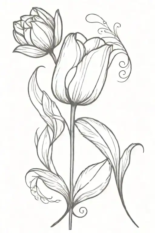 Tulip And Serendipity Word