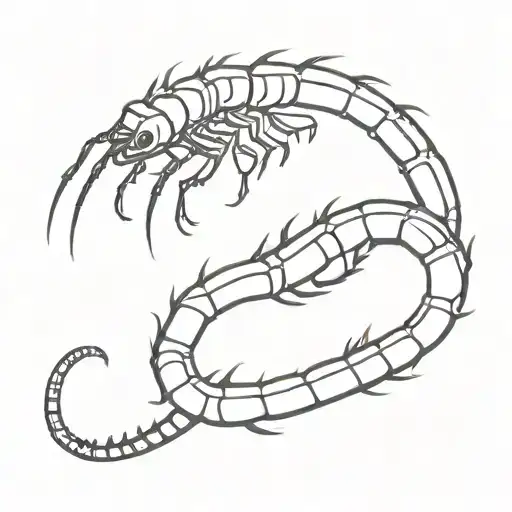 Black Scolopendra