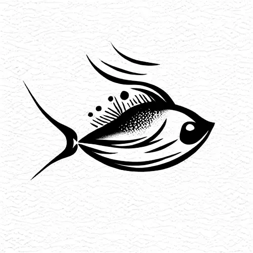 The Word Snowfish In Capital Letters