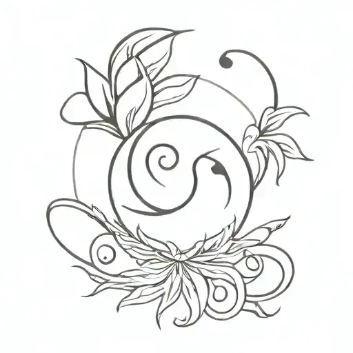 Dearest Phoenix Moon Ocean And Om Symbol