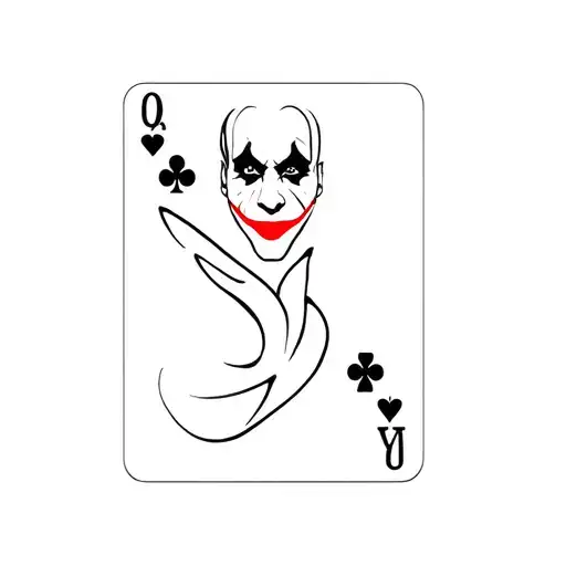 A Joker Playing Card