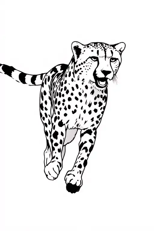 Cheetah Running