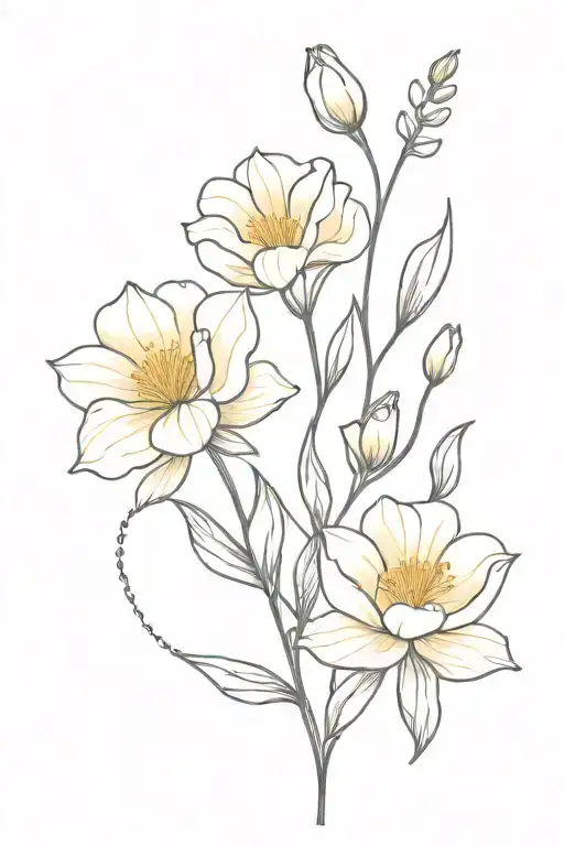 Birth Flowers Blooming