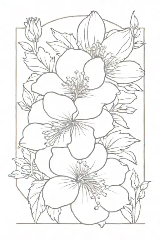 Birth Flowers Blooming